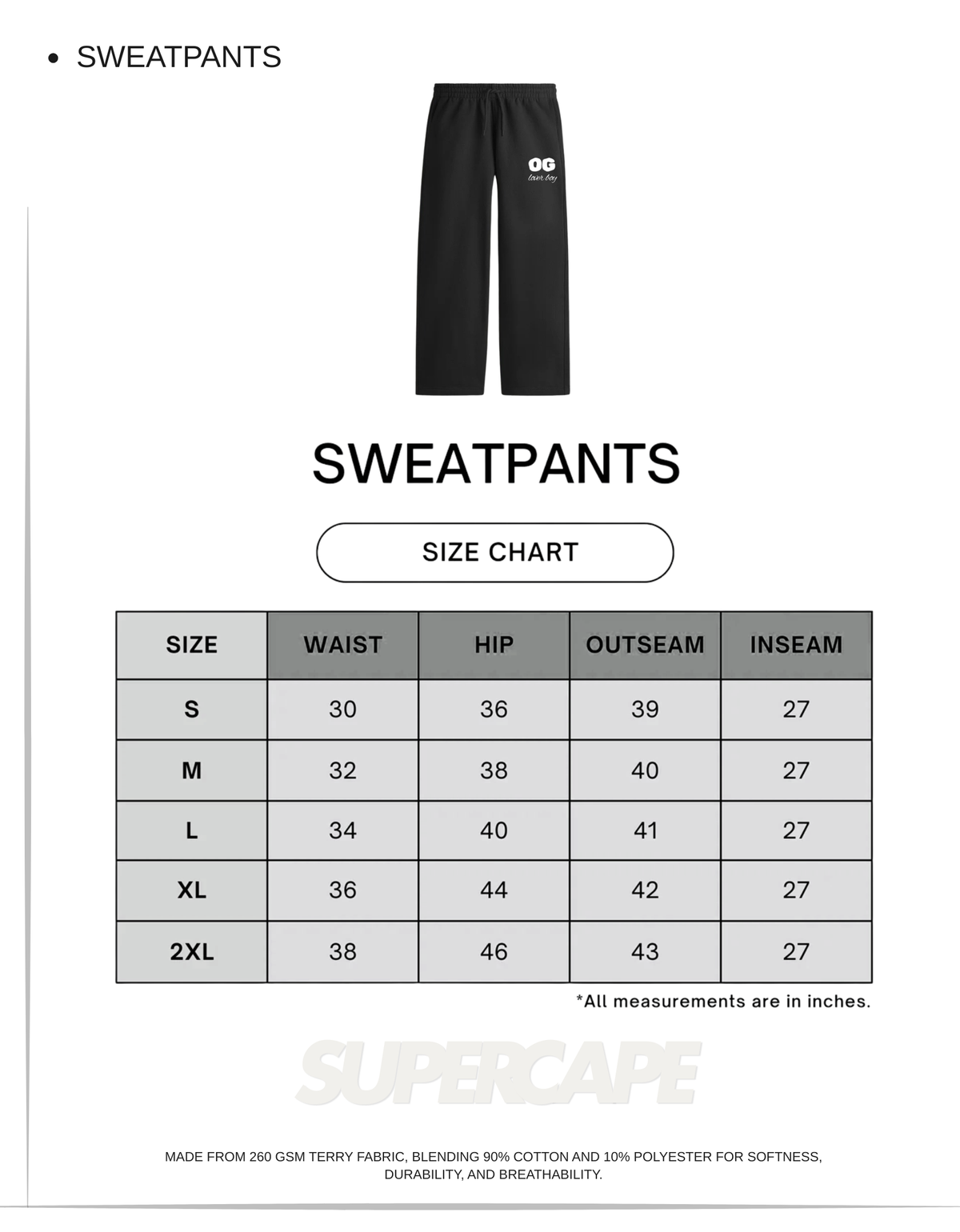 OG Lover Boy Unisex Sweatpants