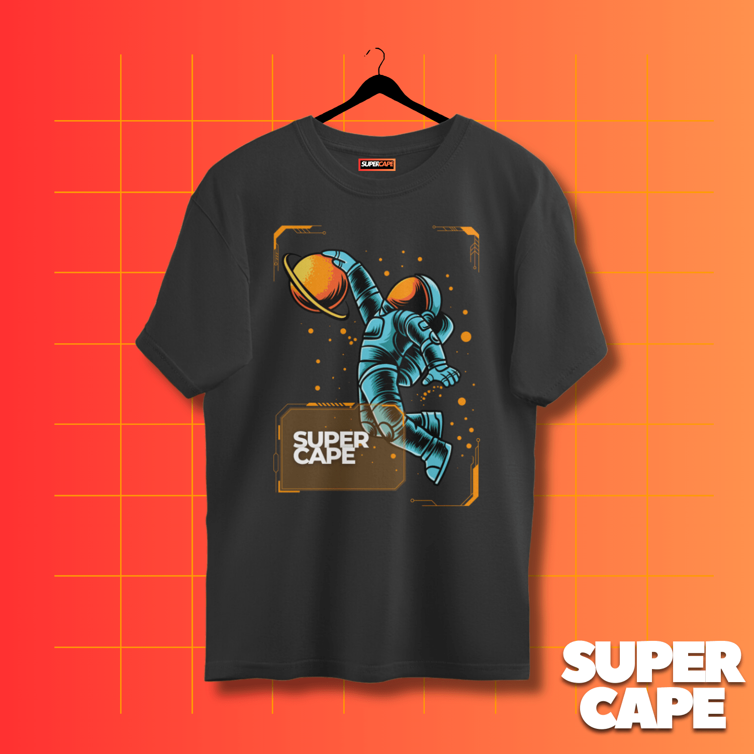 Space Show Oversized T shirt