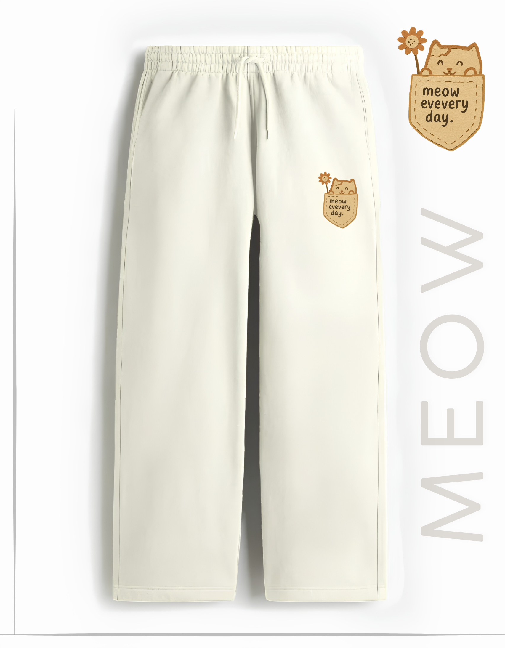 Meow Everyday Unisex Sweatpants
