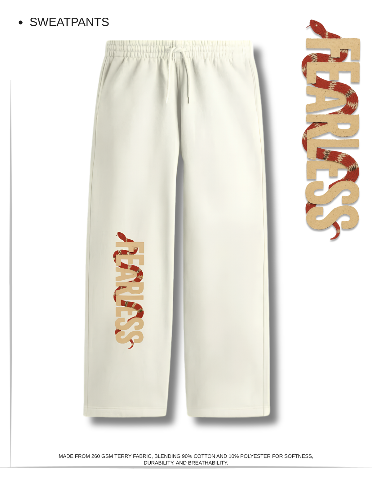 FEARLESS Unisex Sweatpants