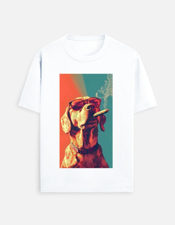 Smoki Dog Unisex Standard Crew T-Shirt