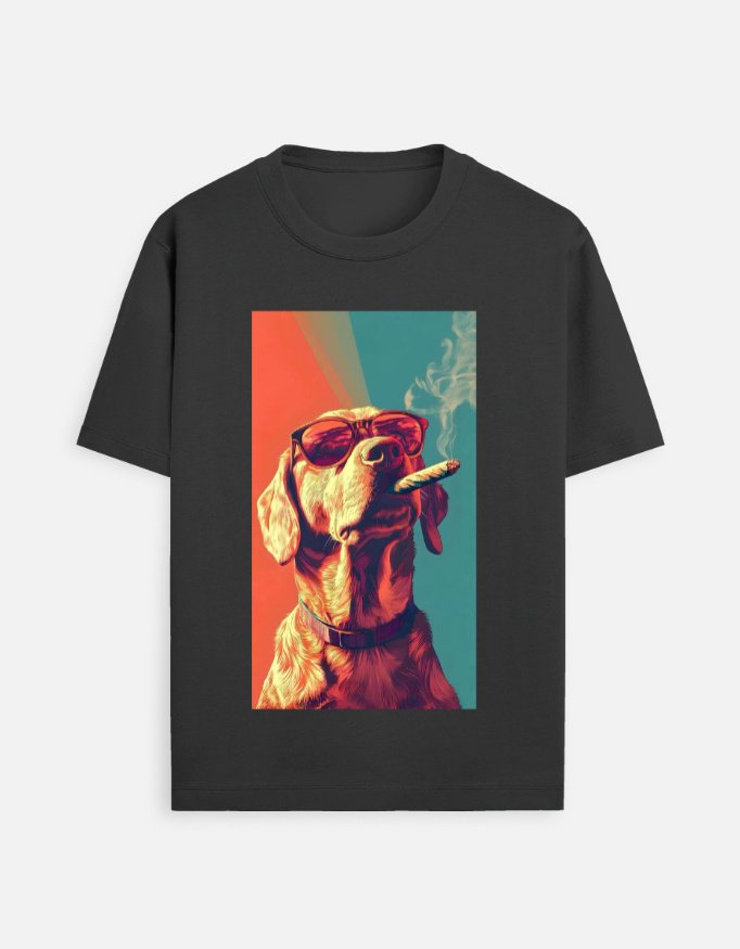 Smoki Dog Unisex Standard Crew T-Shirt