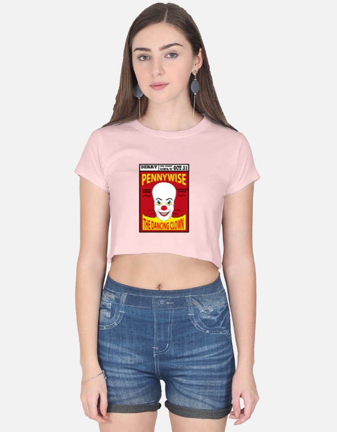 Dancing Clown Crop Top