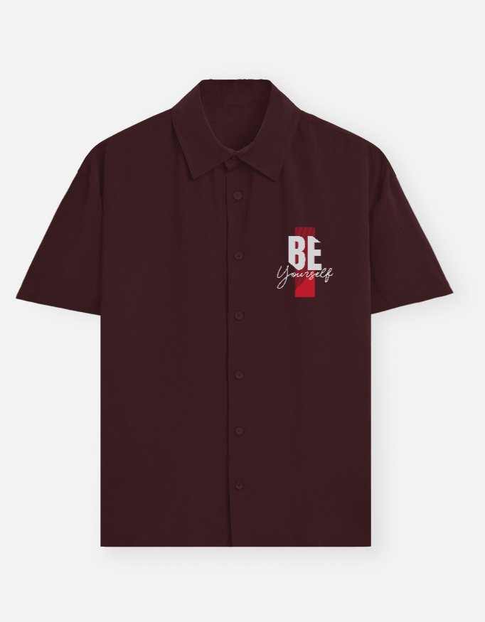 Be Yourslef Oversized Shirt