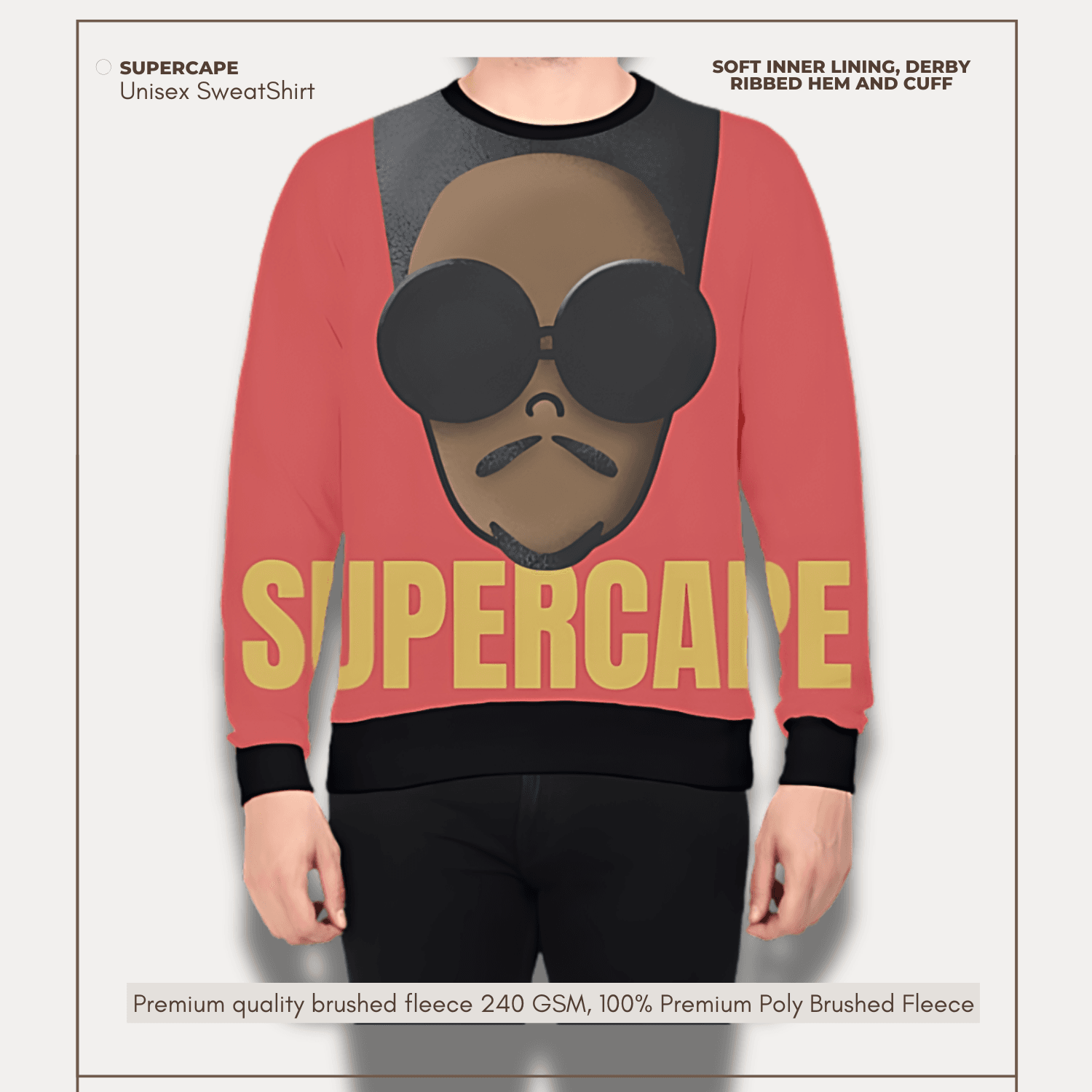 Supercape sweatshirt