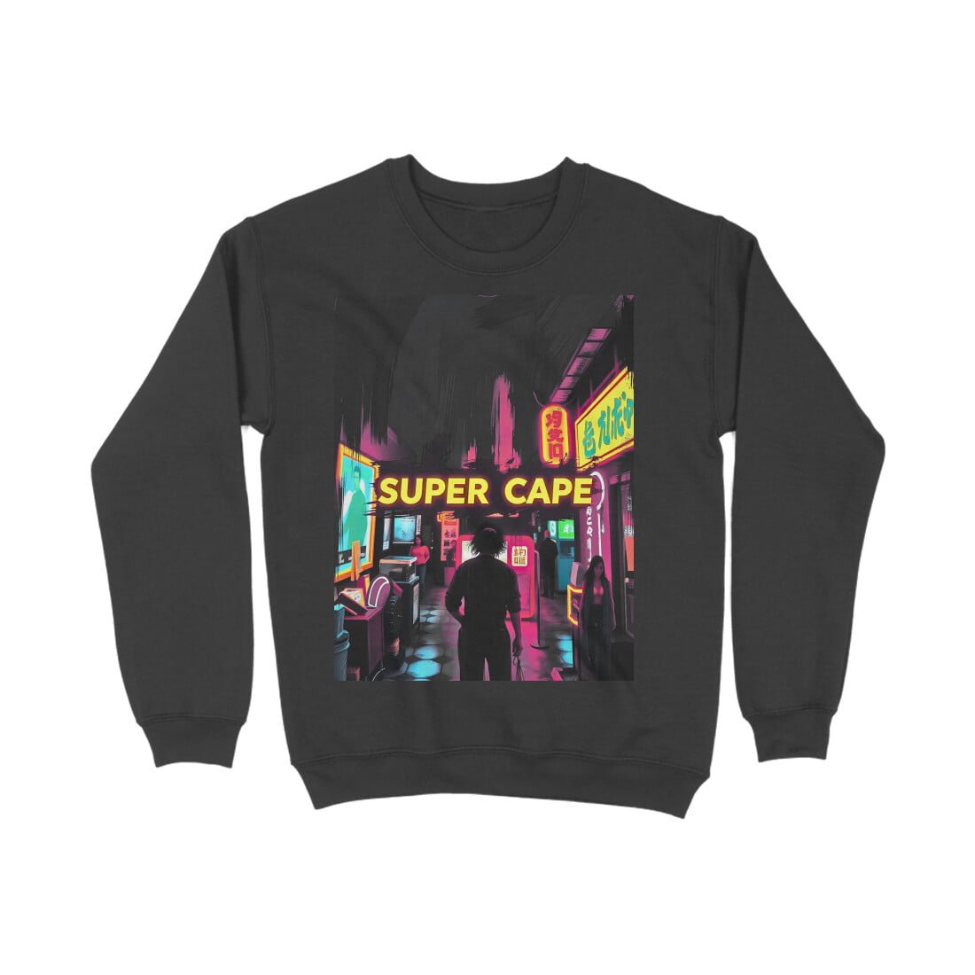 SuperCape City Print sweatshirt