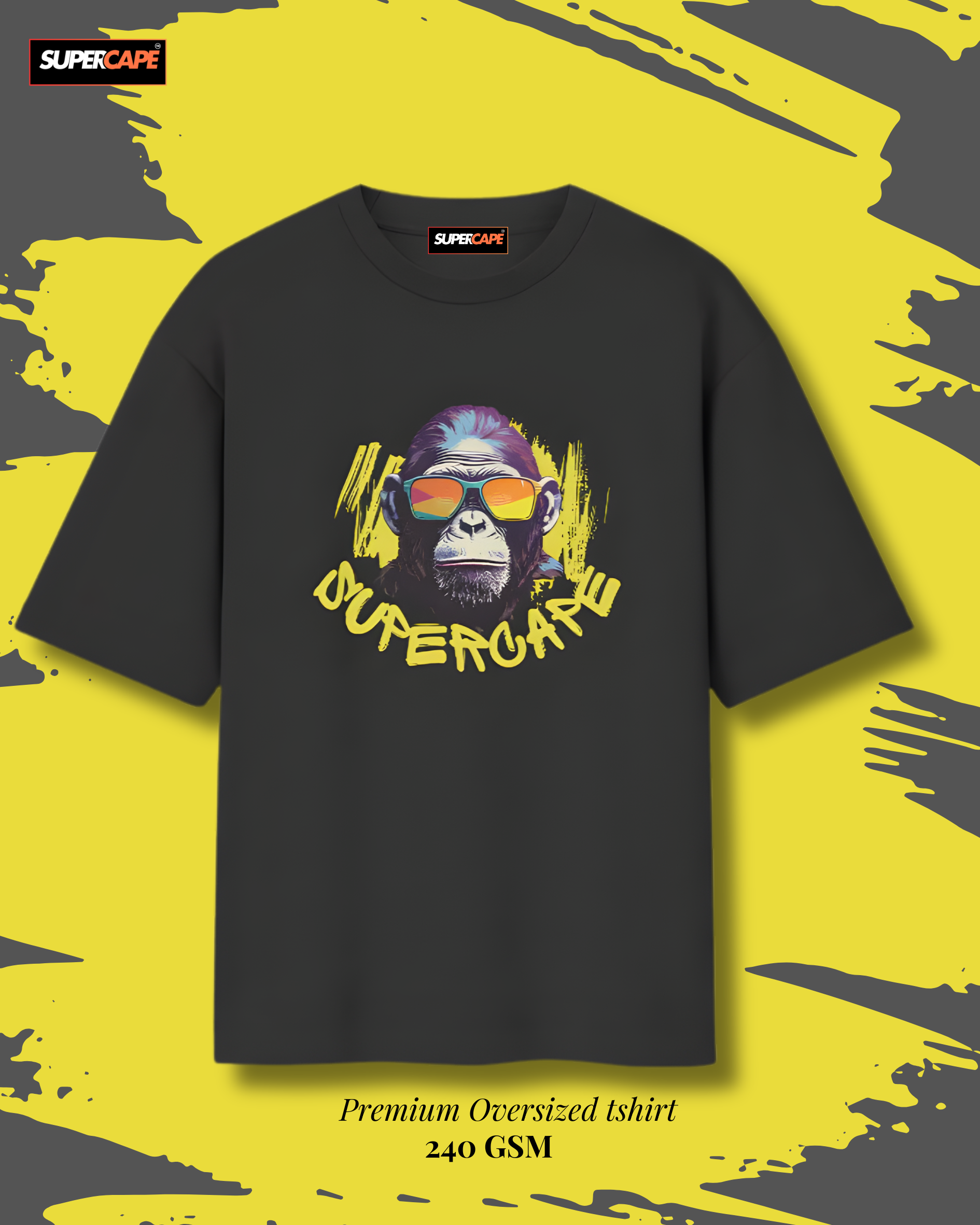 MONKEY Unisex Oversized Standard T-Shirt