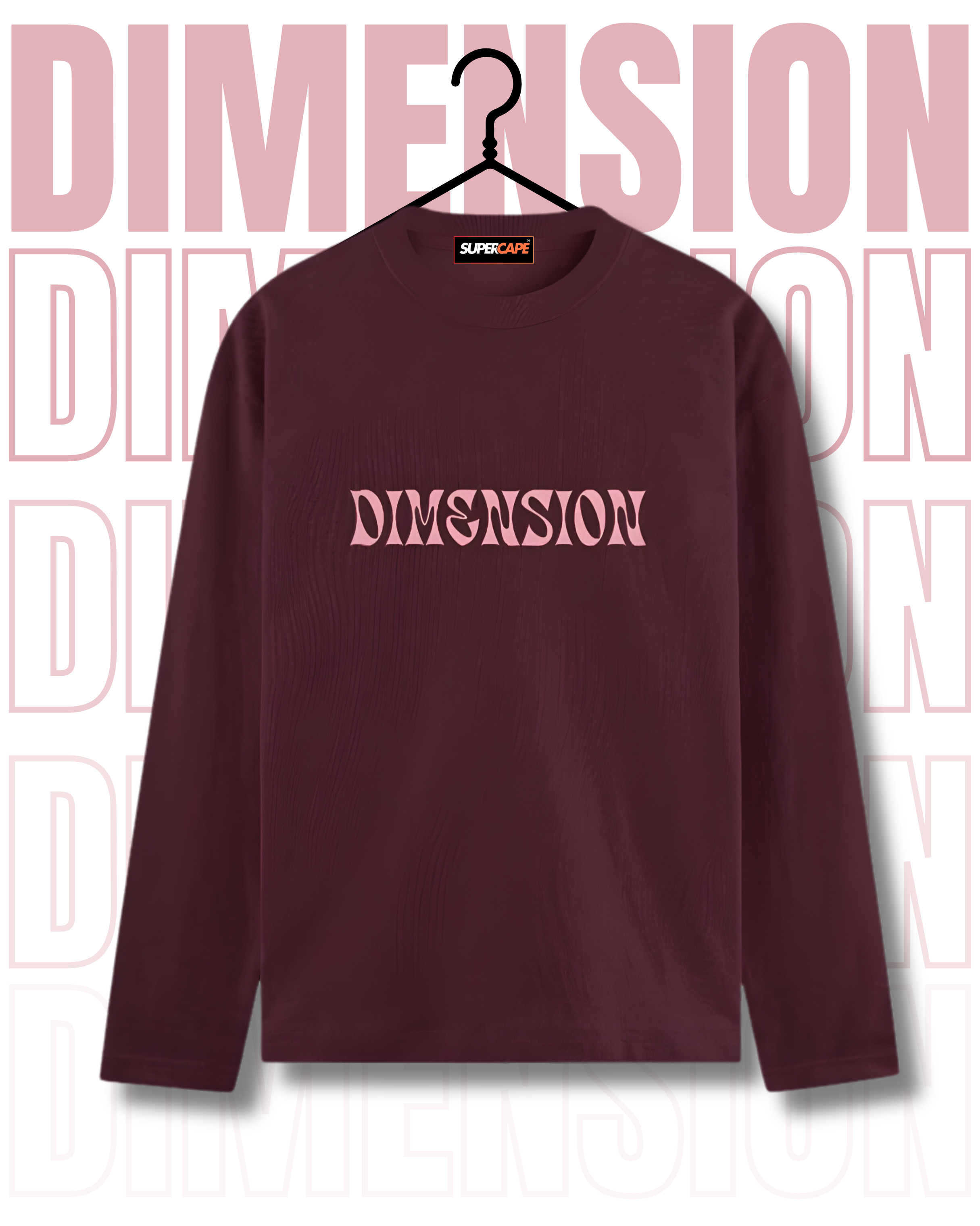 Dimension Men's Full Sleeve T-Shirt