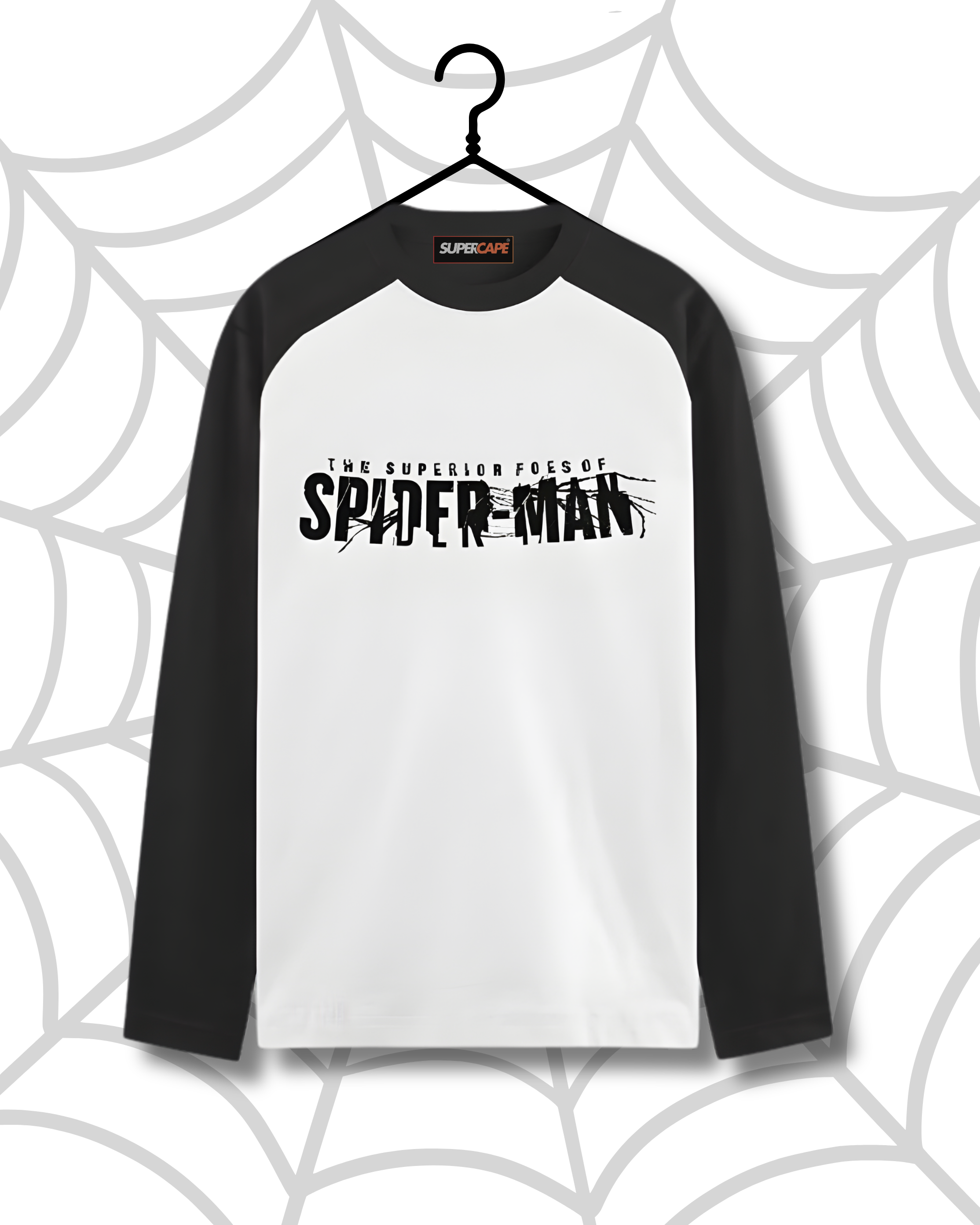 Spider Man Unisex Raglan T-Shirt