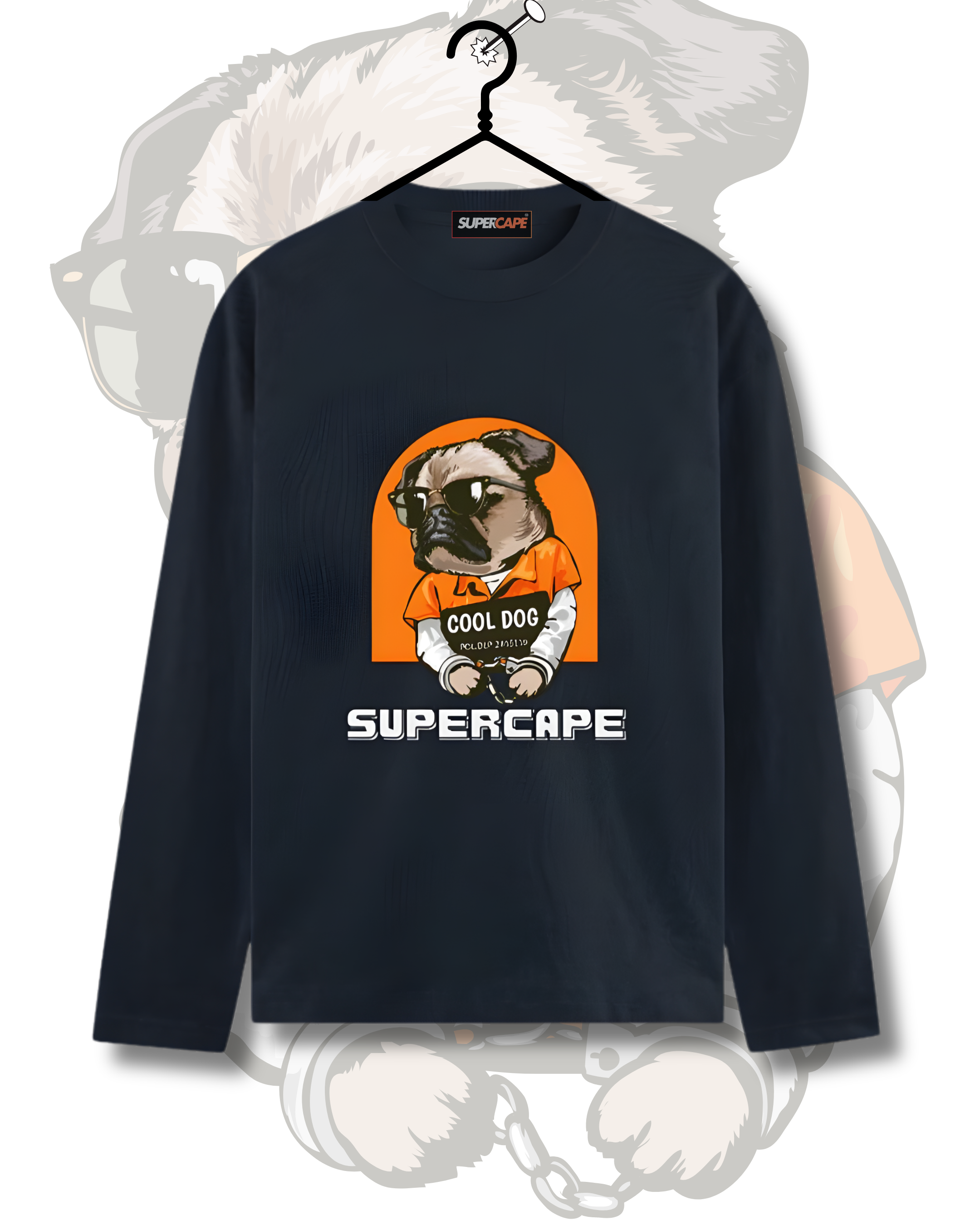 Cool Dog Men's Full Sleeve T-Shirt