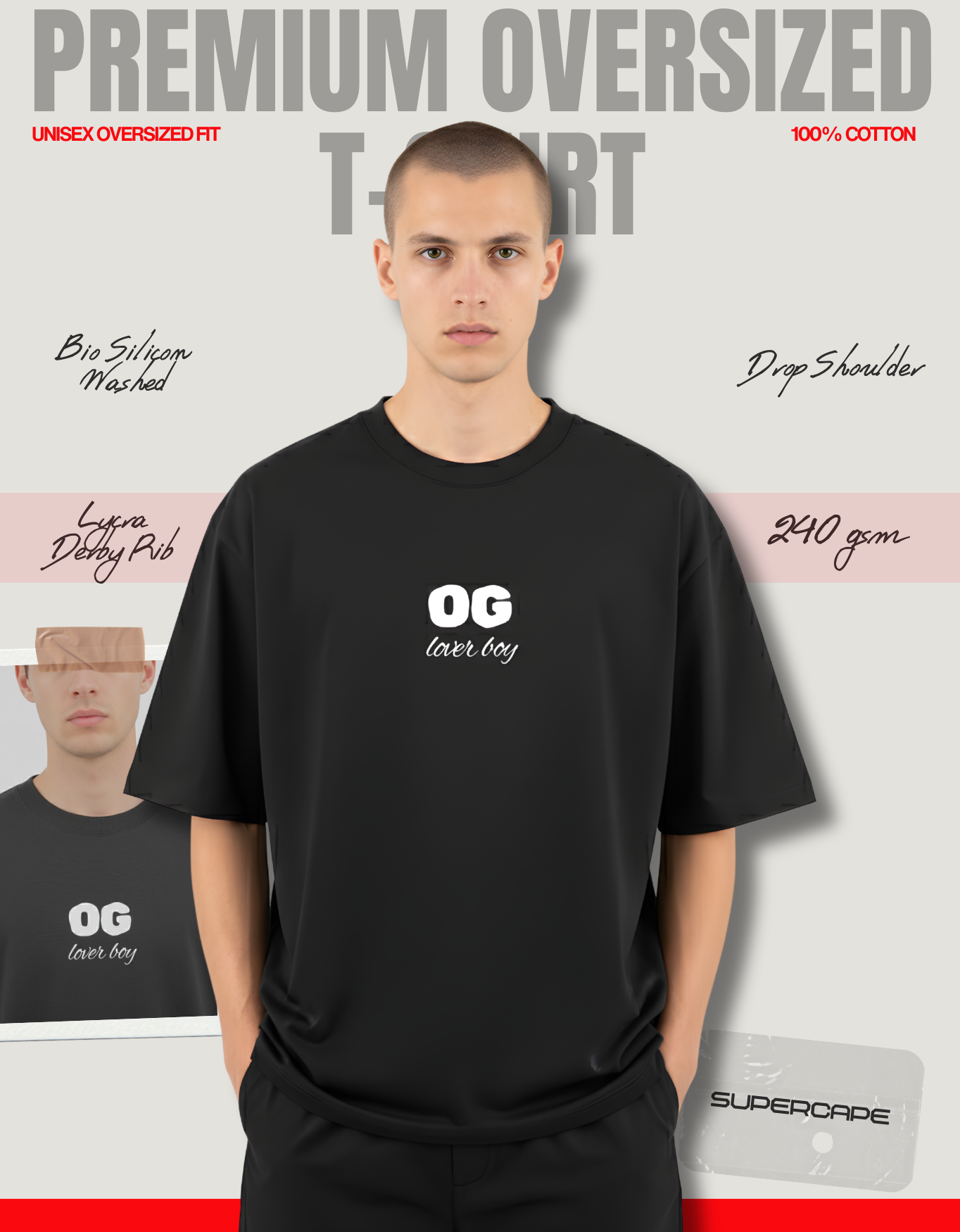OG lover boy Unisex Oversized Classic T-Shirt