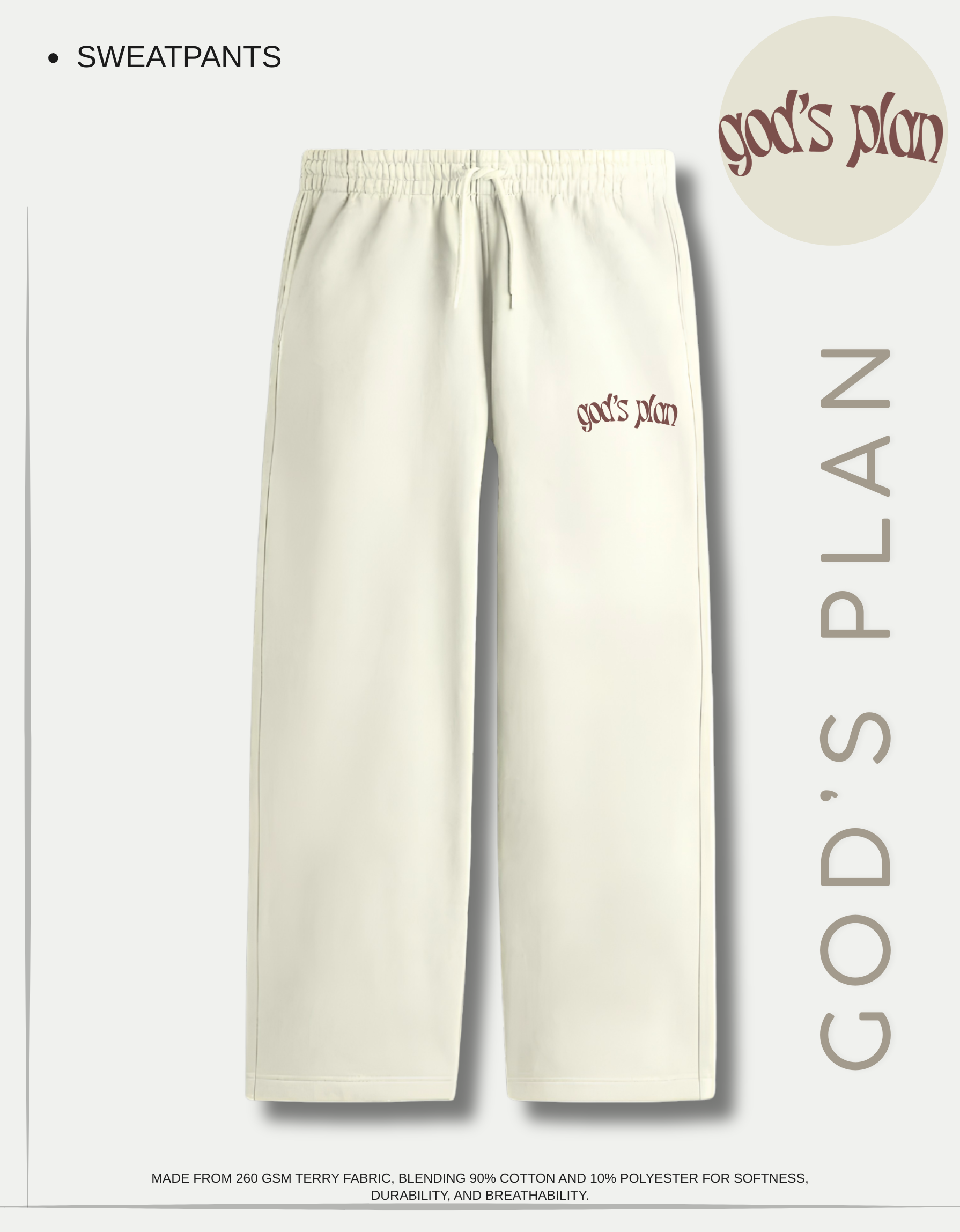God's Plan Unisex Sweatpants