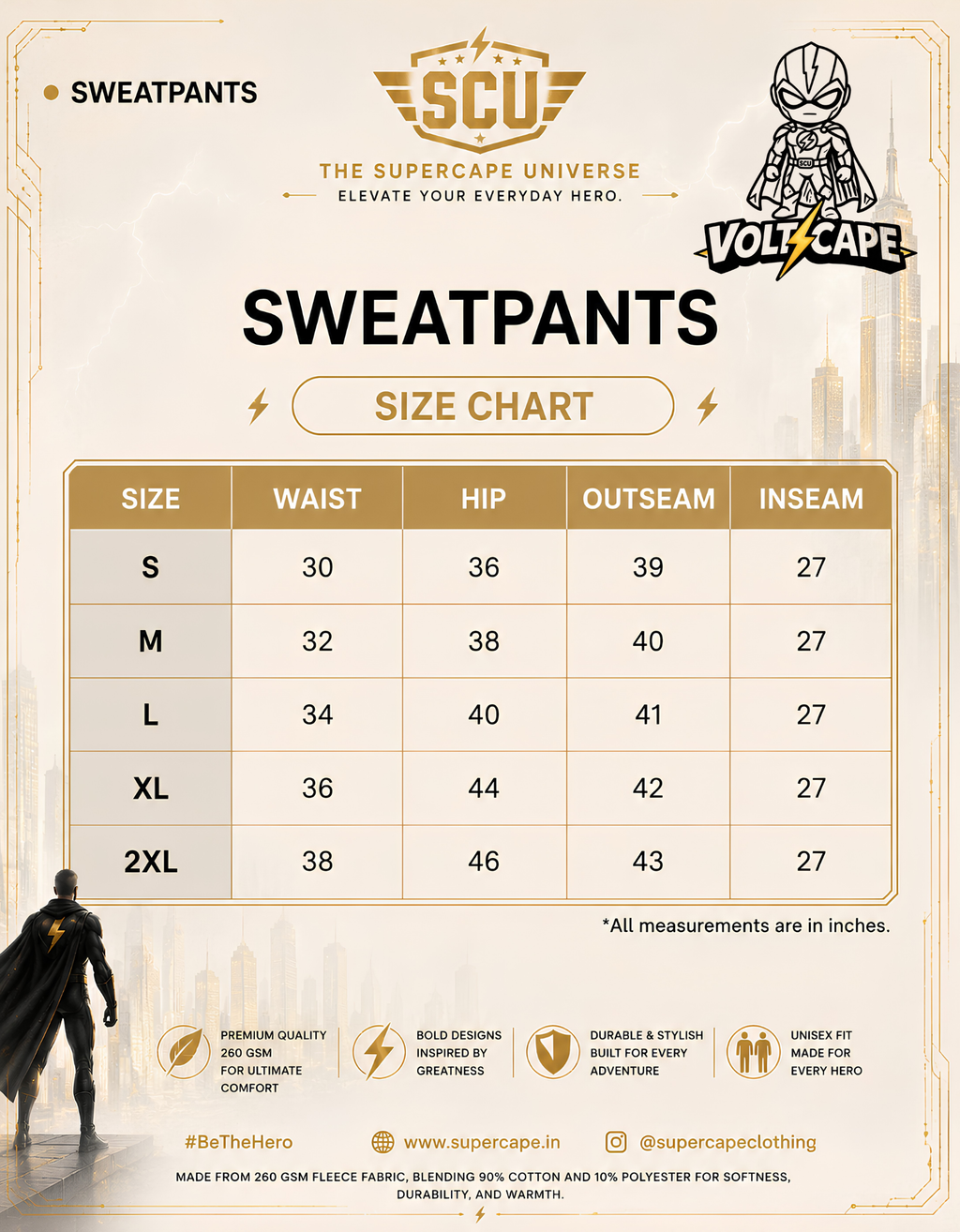 Voltcape Unisex Sweatpants