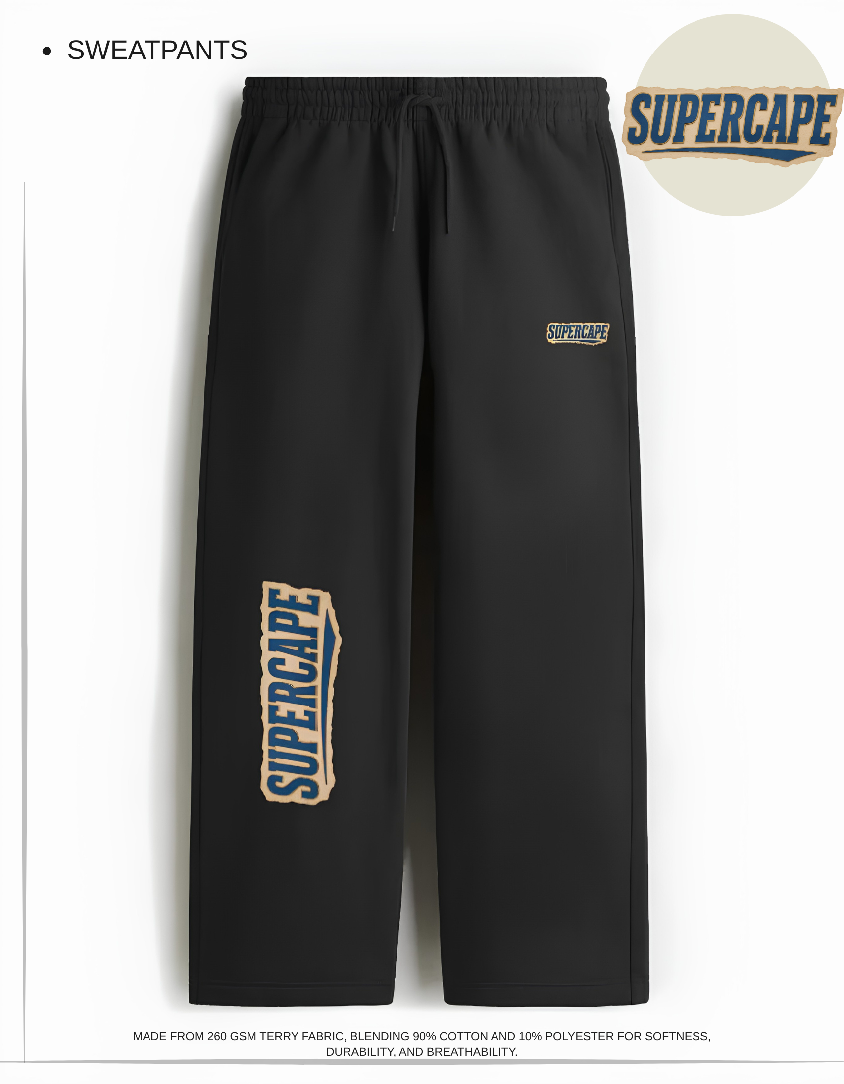 Supercape Unisex Sweatpants
