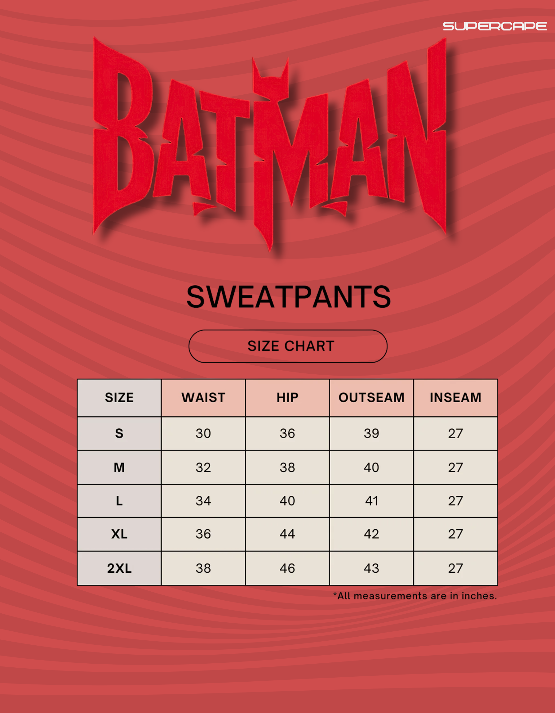 Batman Unisex Sweatpants