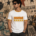Wanted Unisex Ringer T-Shirt