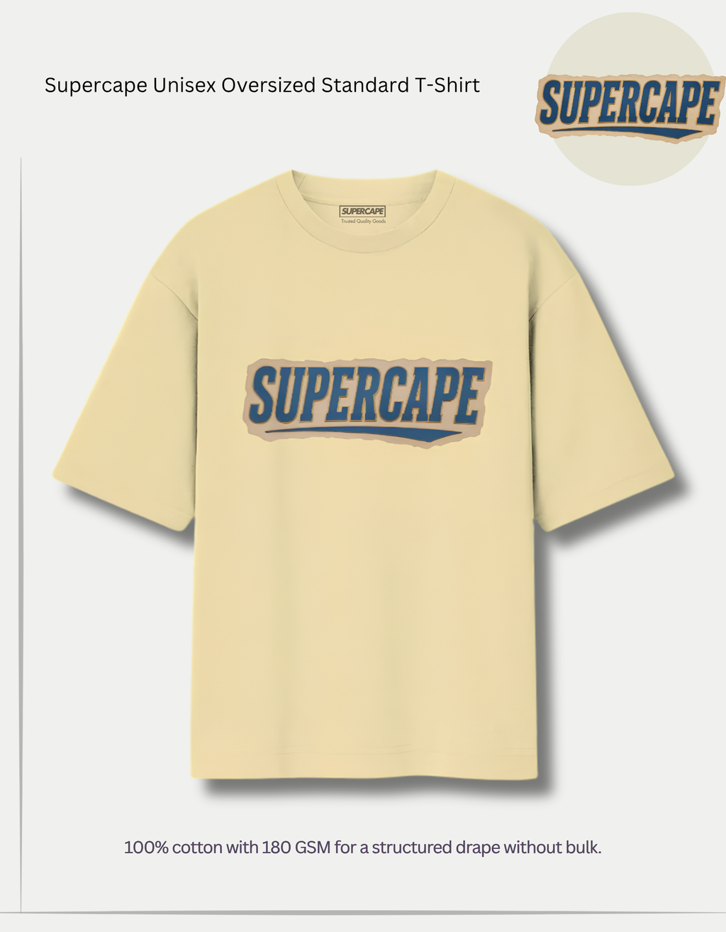 Supercape Unisex Oversized Standard T-Shirt