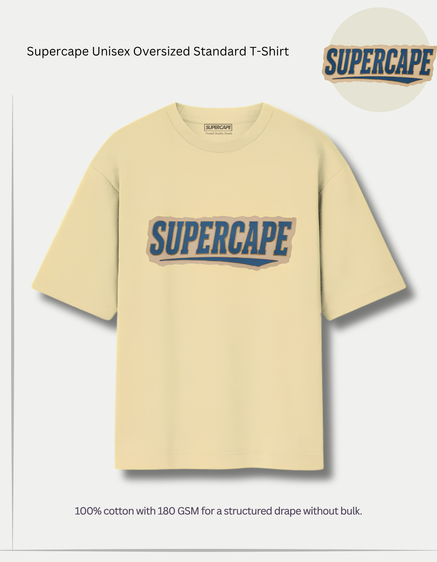 Supercape Unisex Oversized Standard T-Shirt