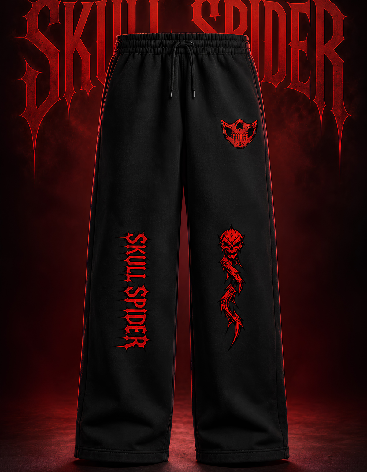 Skull Spider Mask Unisex Sweatpants