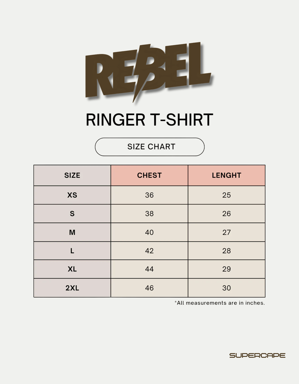 Rebel Unisex Ringer T-Shirt
