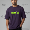 Hell -O Unisex Oversized Classic T-Shirt