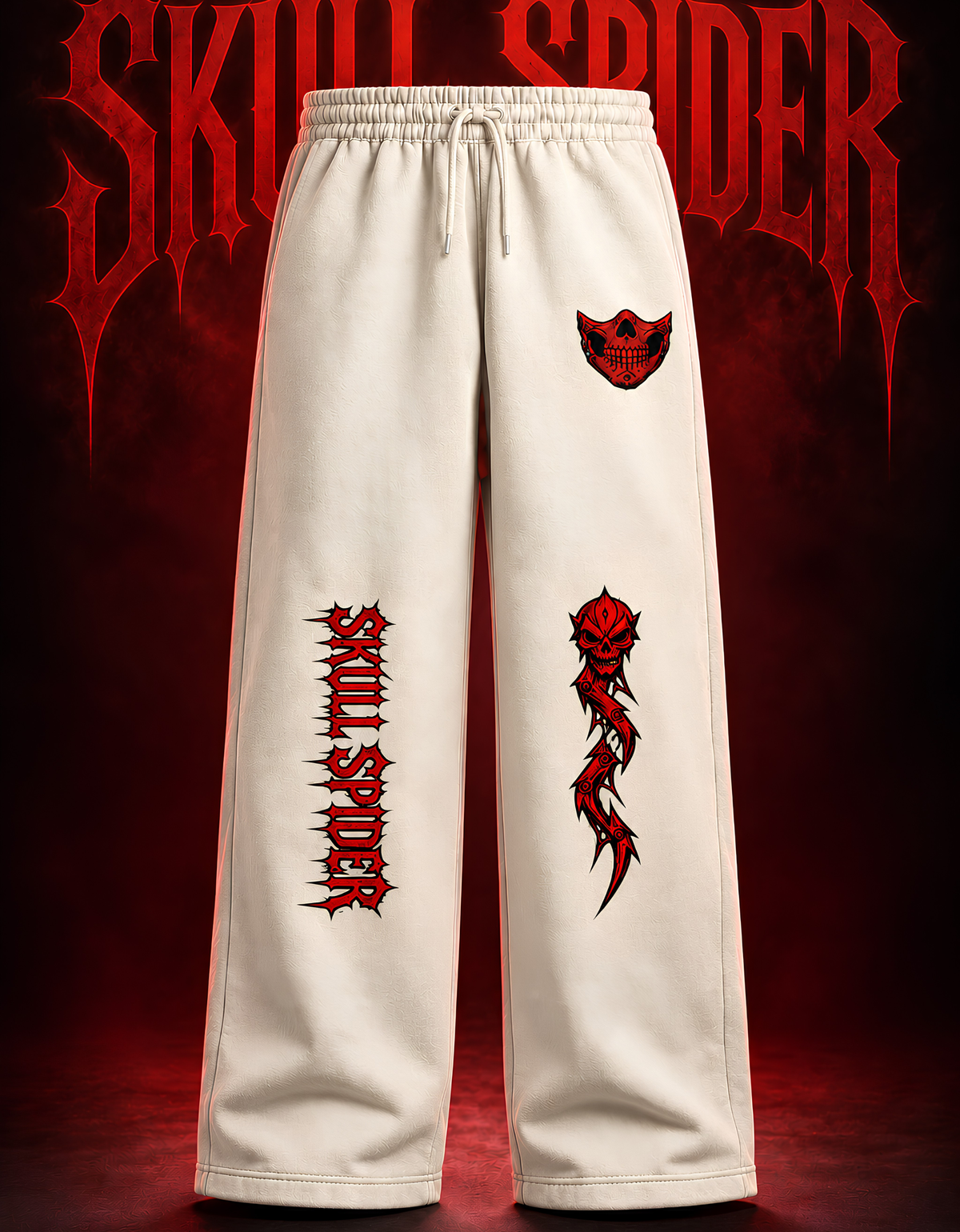 Skull Spider Mask Unisex Sweatpants