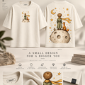Moon and Fox Premium Oversized Classic T-Shirt