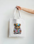 Teddy Tote Bag Non Zipper