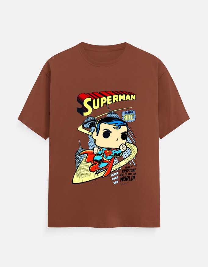 Superman Unisex Classic Crew T-Shirt