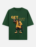 Get Out Unisex Oversized Classic T-Shirt