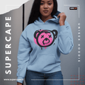 SUPERcape pink bear