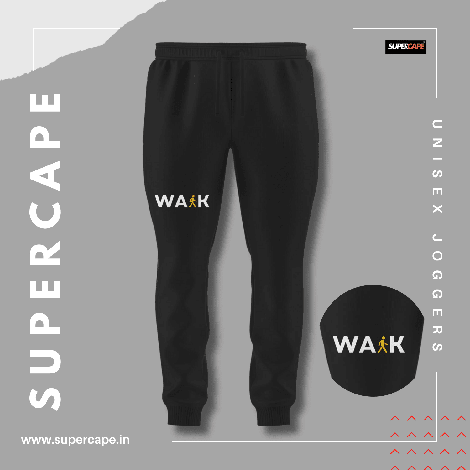 SUPERcape walk joggers