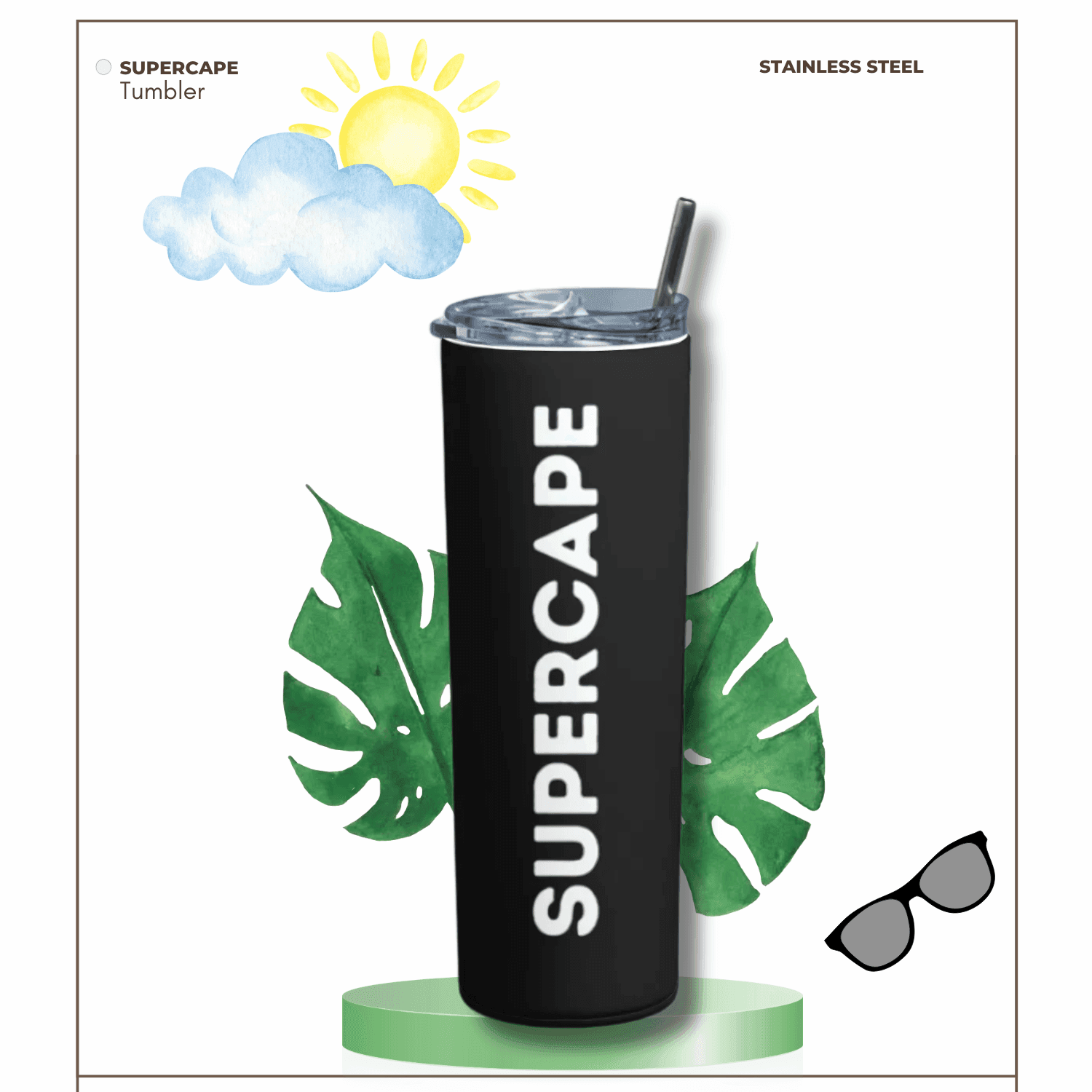 Supercape Tumbler