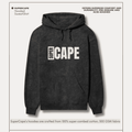 Supercape black hoodie