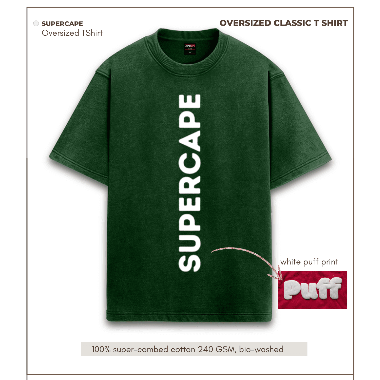 Supercape shirt black