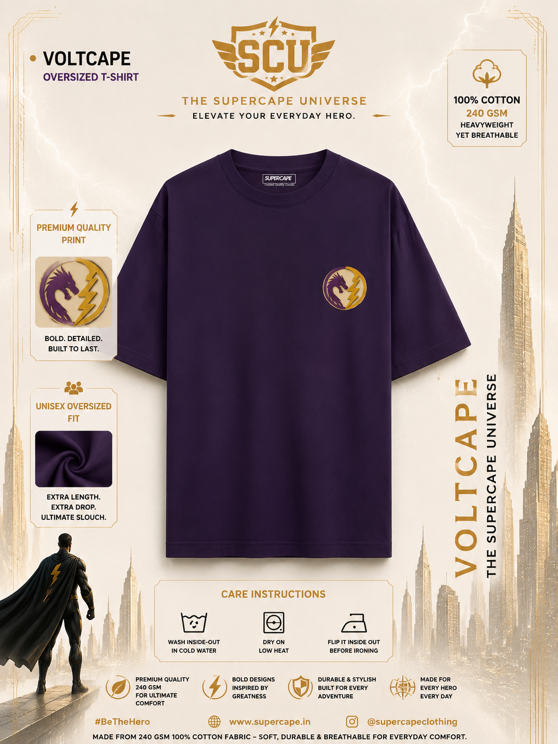 Chaos SCU - Unisex Oversized Classic T-Shirt