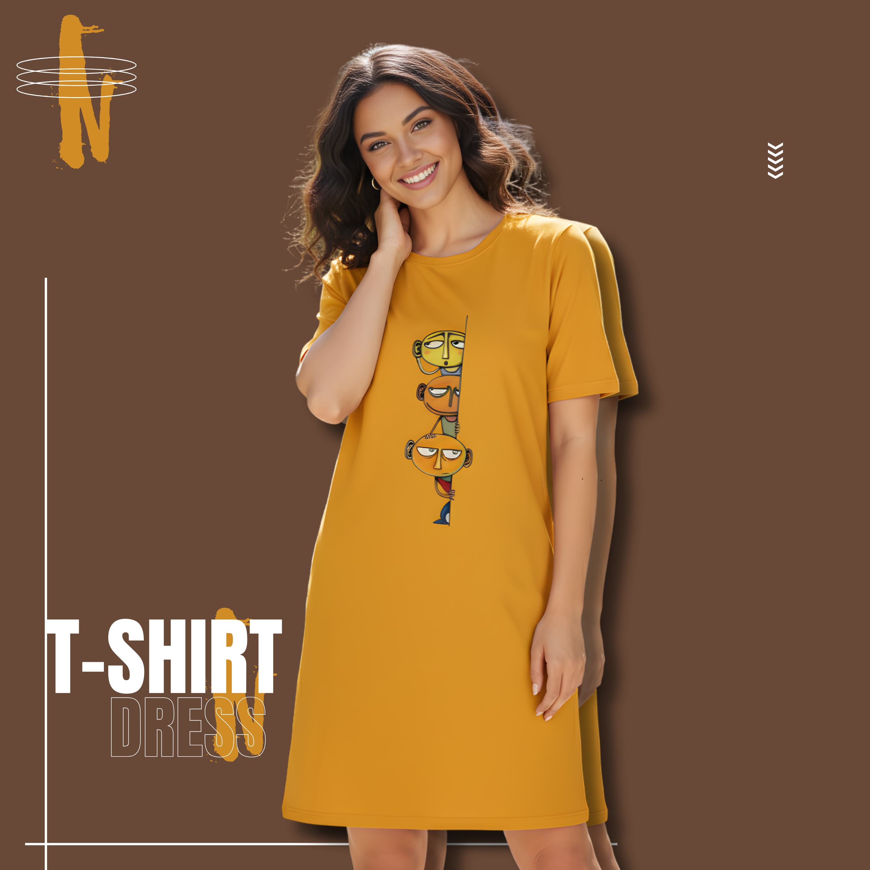 Snooping T-Shirt Dress