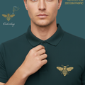 Bee Embroidery Men's Polo