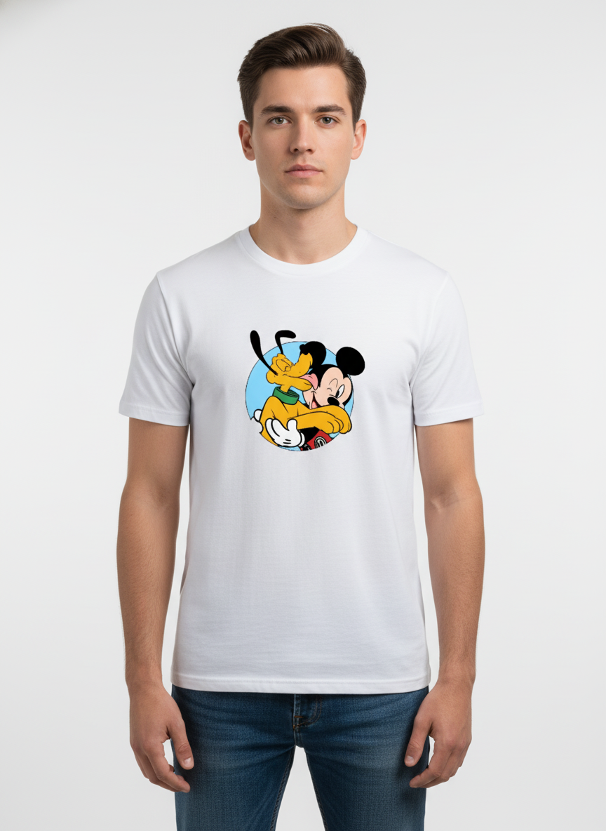 Mickey love Unisex Standard Crew T-Shirt