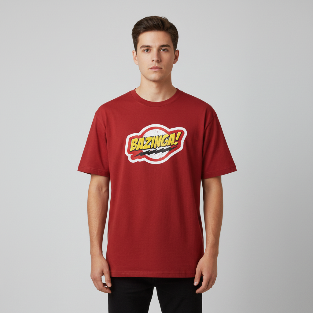 Bazinga Unisex Oversized Classic T-Shirt