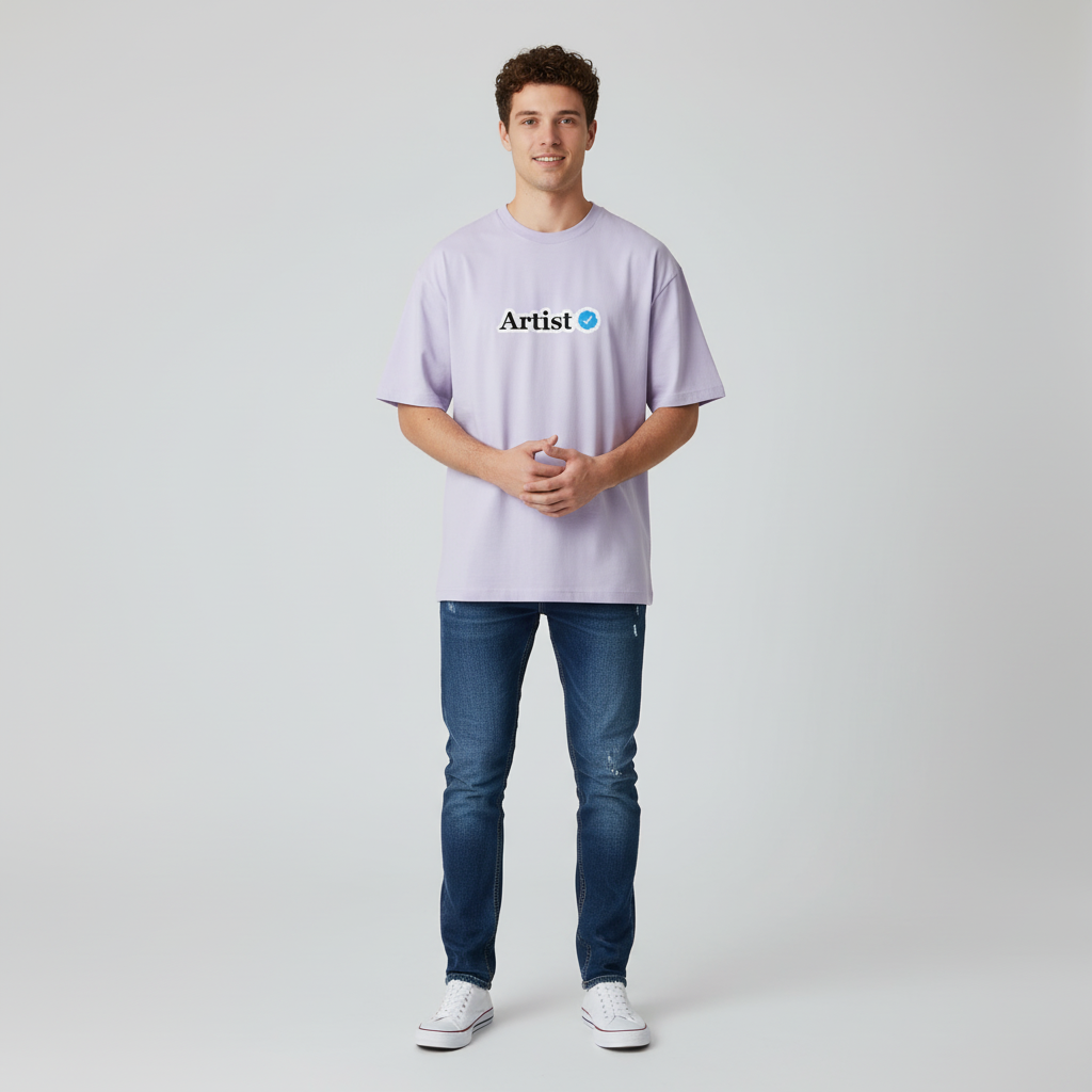 Artist Unisex Oversized Standard T-Shirt