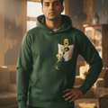 Pocket Unisex hoodie pattern with a regular fit