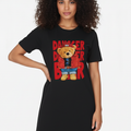 Dancer Bear T-Shirt Dress