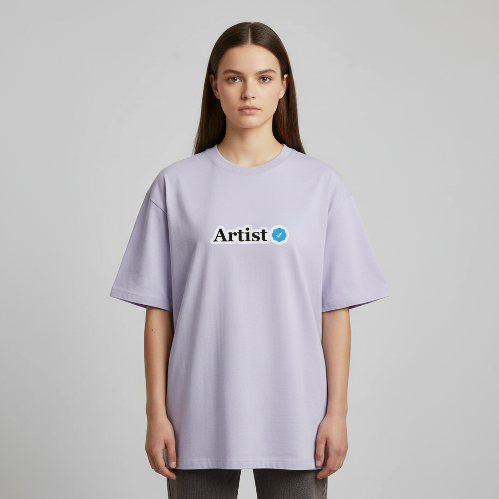 Artist Unisex Oversized Standard T-Shirt