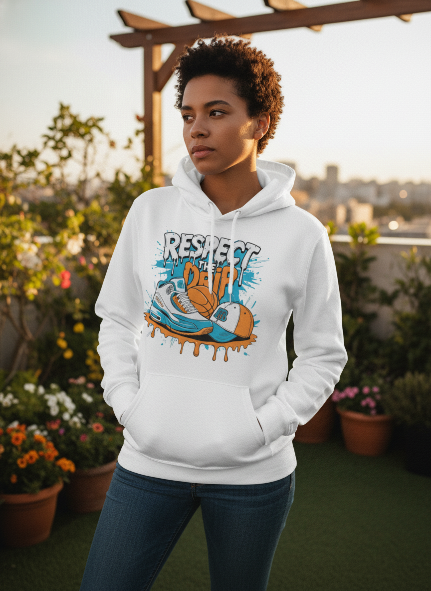 Respect the Drip - Unisex hoodie pattern with a regular fit