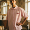 Coo Embroideryl Unisex Oversized Shirt
