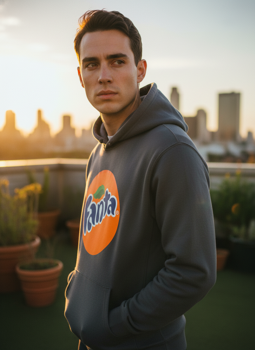 Fanta Unisex hoodie - regular fit