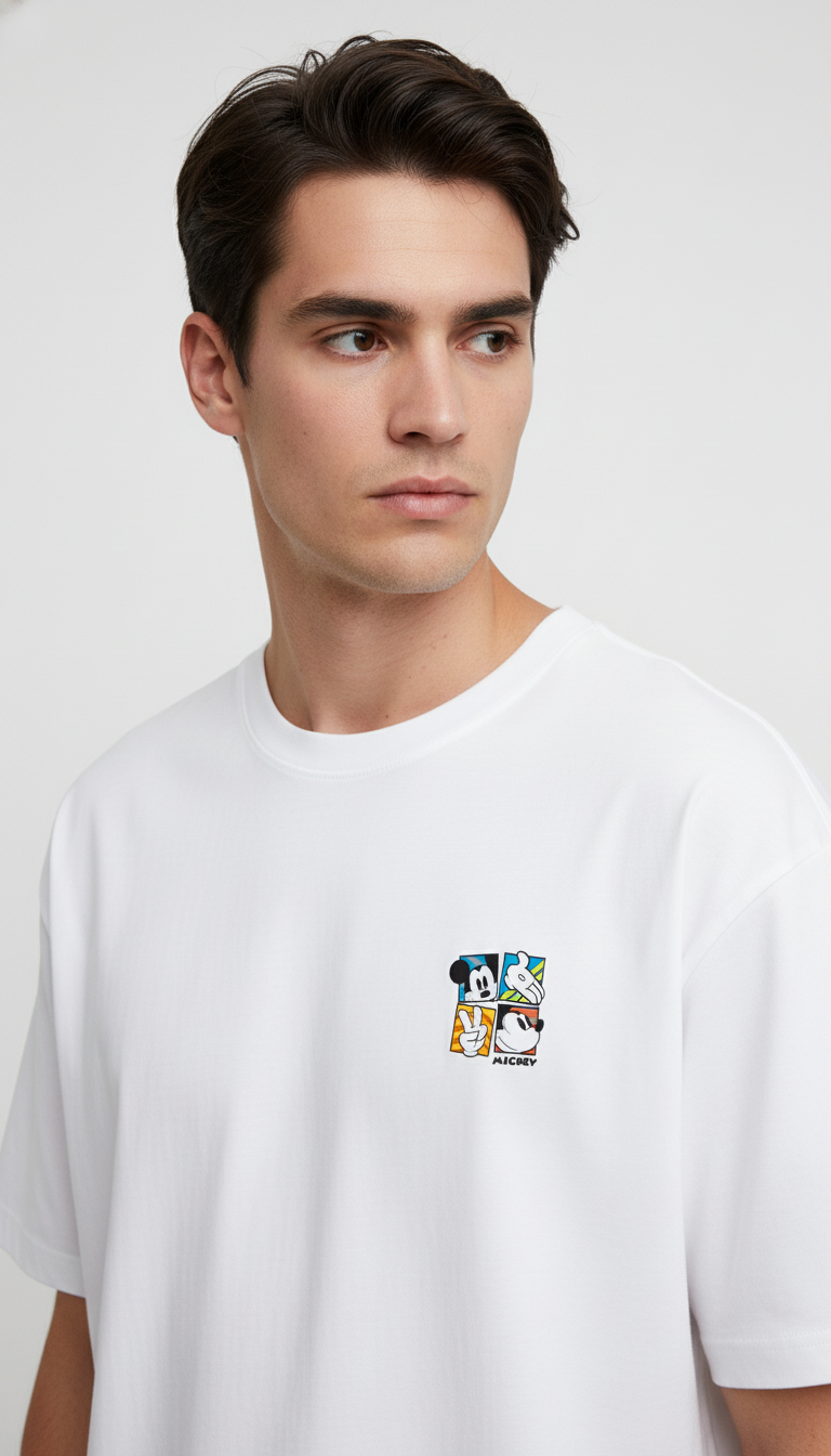 Mickey Unisex Oversized Standard T-Shirt