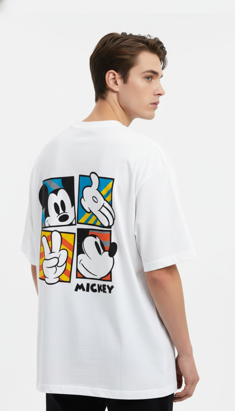Mickey Unisex Oversized Standard T-Shirt