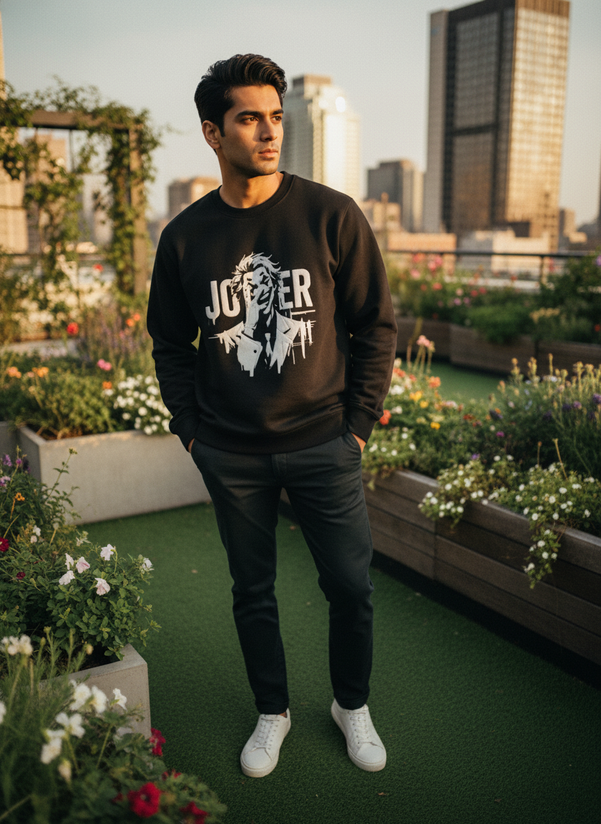 Joker Puff Unisex Sweatshirt